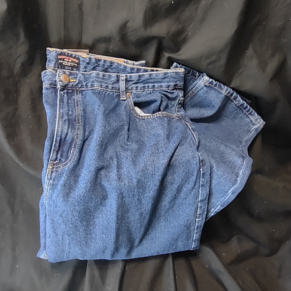 Cross & Winsor Relaxed Fit Jeans W44XL30 MEDIUM STONE NEW with tags - Picture 2 of 4